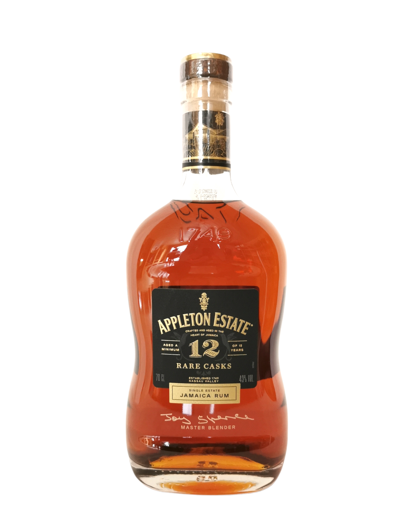 Appleton Estate Jamaica Rum 12 jaar 43% 70cl