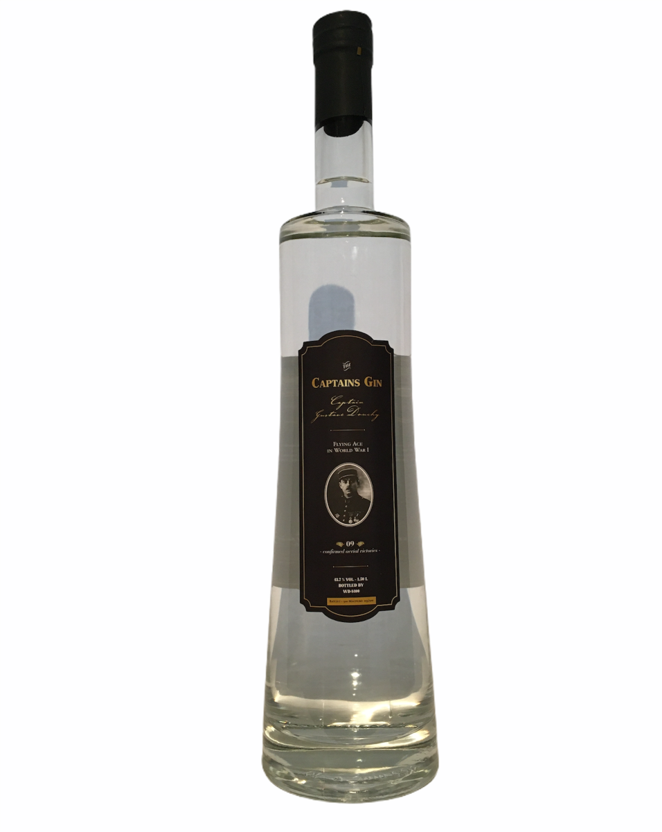 MAGNUM Captains gin Gustave Douchy LIMITED EDITION 500PCE 43,7% 1.5L
