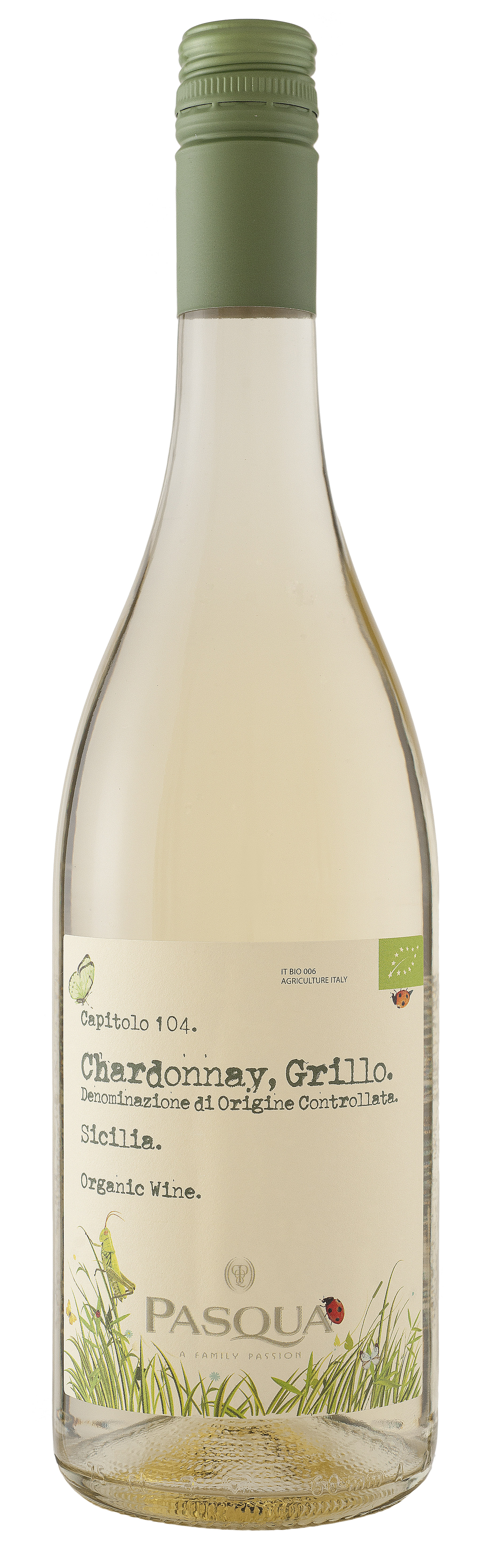 Pasqua Terre Siciliane Chardonnay-Grillo Organic 2020 (BIO)