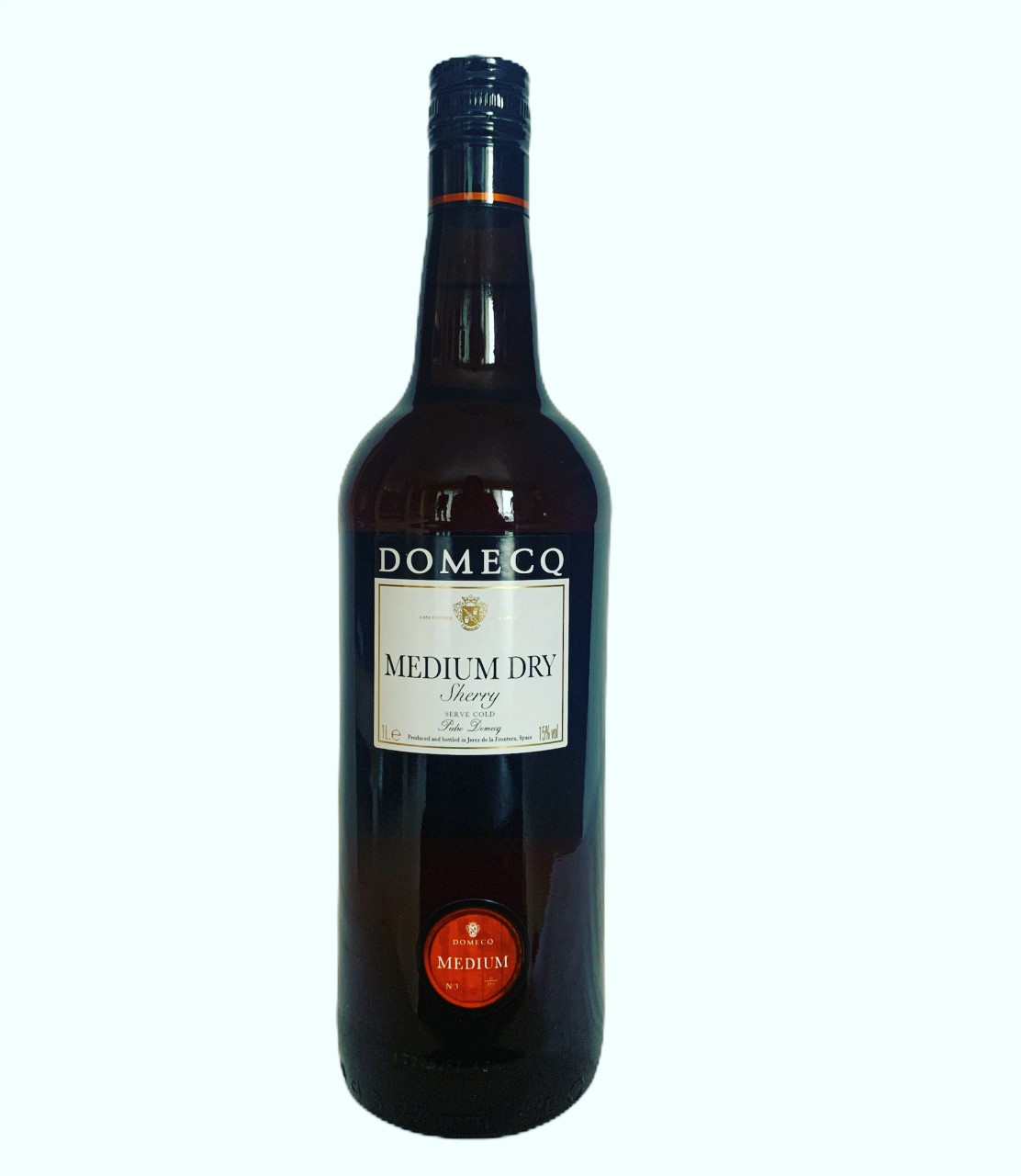Domecq Medium Dry Sherry 15% 1L