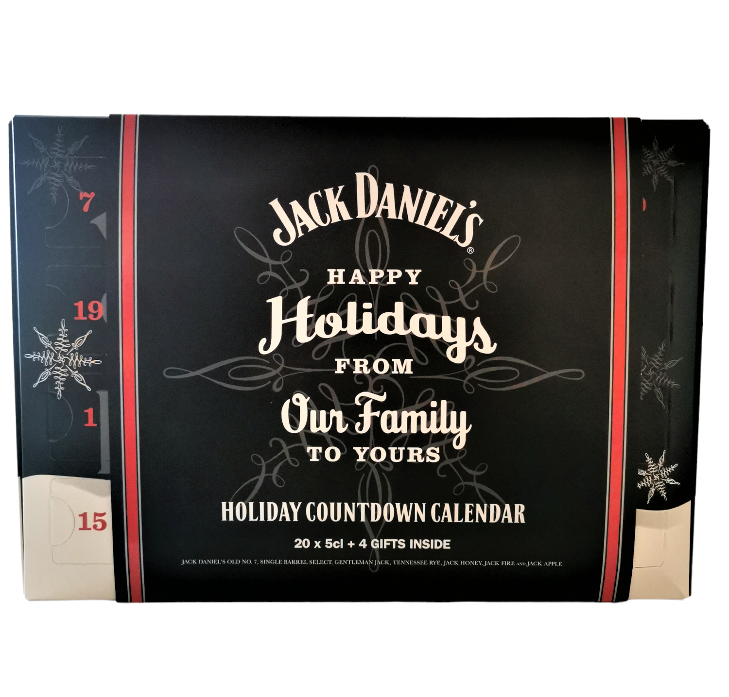 Jack Daniels Advent Calendar Holidays 20 x 5cl