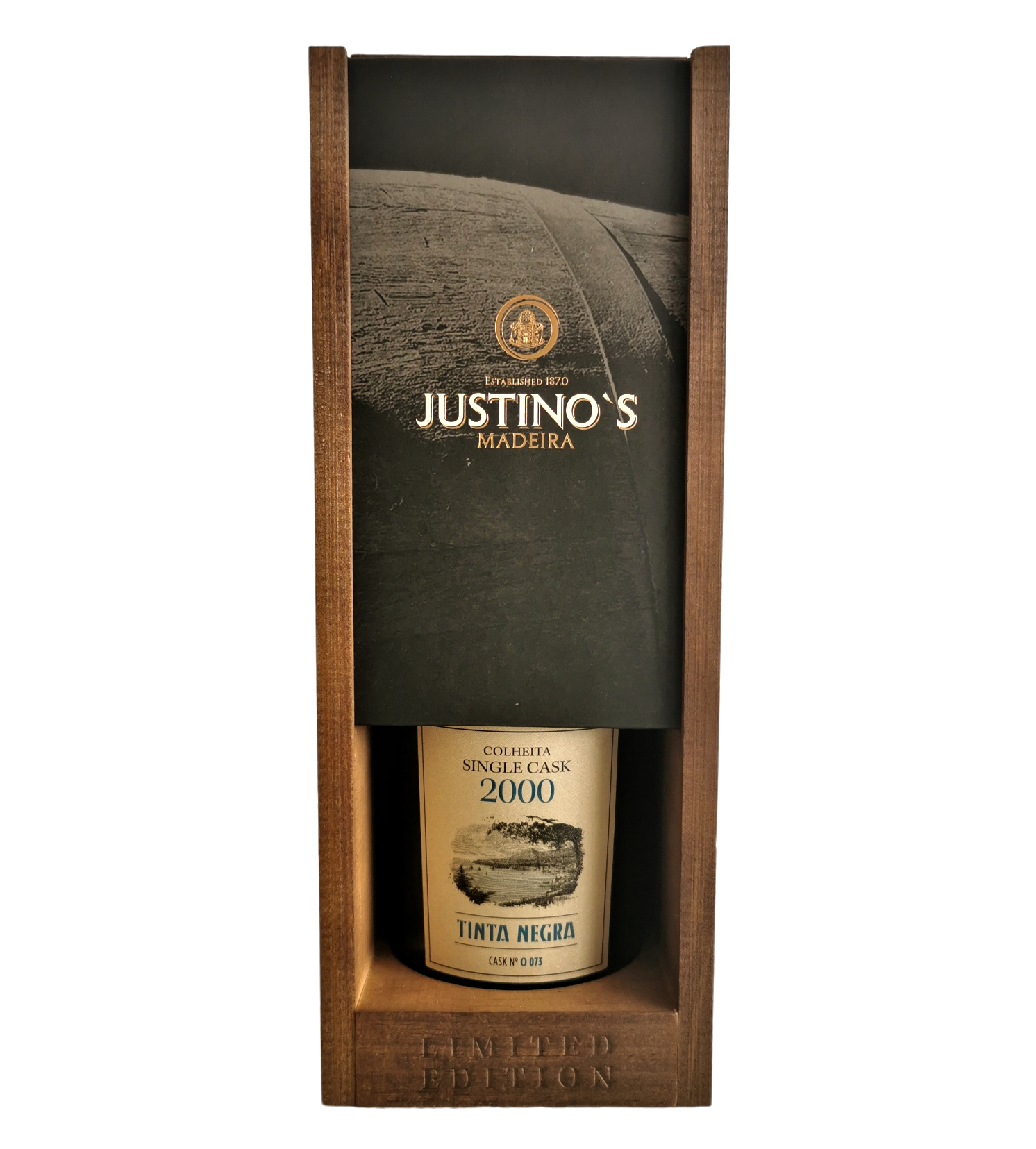 Justino's Madeira Single cask Tinta Negra 2000 LIMITED EDITION (sweet) 20% 50cl