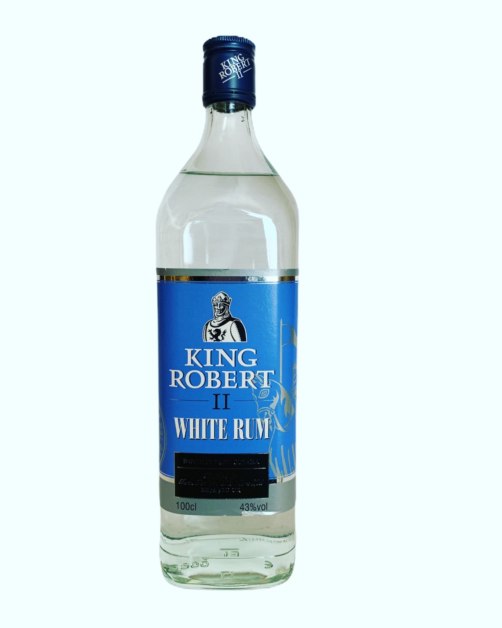 King Robert II White Rum 43% L