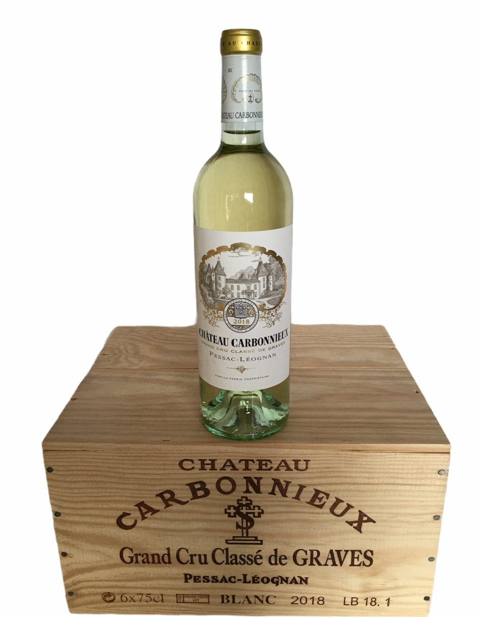 Kist 6x Carbonnieux Pessac-Léognan blanc cru classé de Graves 2018