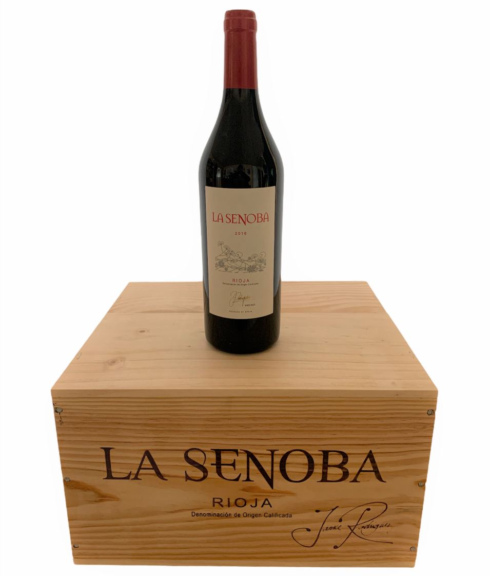 Kist 6x La Senoba Rioja NEW barrel 18 maanden 2018