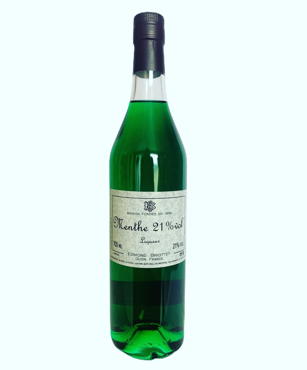 Edmond Briottet Liqueur de Menthe Verte 21% 70cl