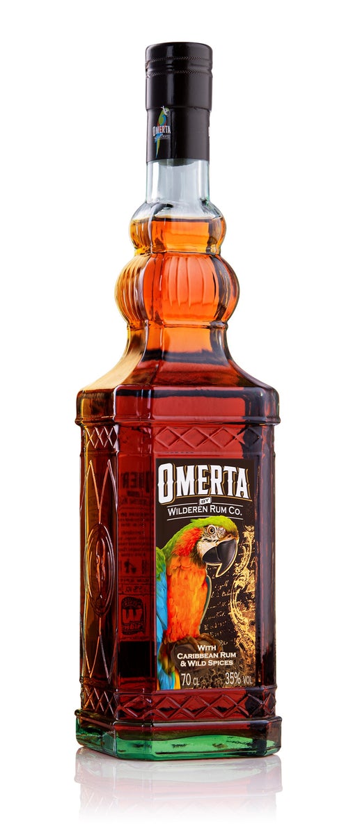 Omerta Belgium Rum Liquor 35% 70cl