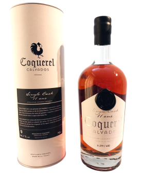 Coquerel Calvados Single Cask 11 ans LIMITED EDITION 44,1% 70cl + TUBE