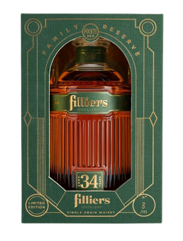 Filliers Family Reserve – 2nd Edition, 34 Years Old Single Cask 52,3% 70cl + etui