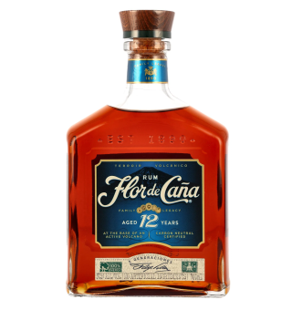 Flor De Cana rum 12 Years 40% 70cl