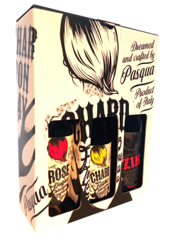 Geschenkdoos Pasqua Founder's ZIN wit/rood/rose (3 flessen)