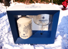 Giftset Nordes Gin 40% 70cl + Glas