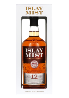 Islay Mist 12y blended Scotch whisky 40% 70cl + metal giftbox