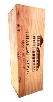 Château Talbot Saint-Julien Grand Cru Classé 2018 SPECIAL EDITION DOUBLE MAGNUM 3L CB1