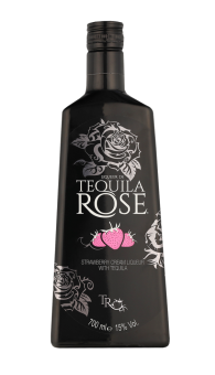 Tequila Rosé Strawberry cream liqueur 15% 70cl