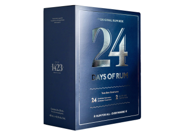 24 Days of Rum 2023 – Christmas Calendar 24 x 2cl + 2 glazen