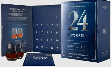 24 Days of Rum 2023 – Christmas Calendar 24 x 2cl + 2 glazen