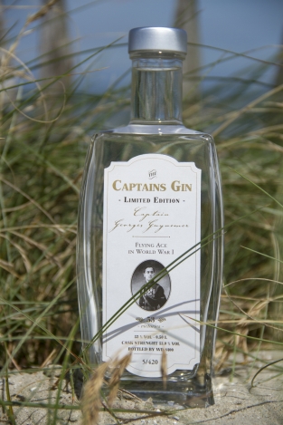 Captains gin LIMITED EDITION Second Batch! 'Georges Guynemer' 53% 0.5L.  