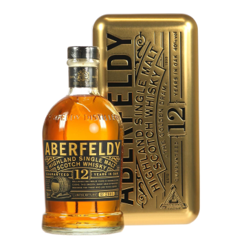 Aberfeldy LIMITED Edition 12 Year Old Gold Bar giftbox 40% 70cl