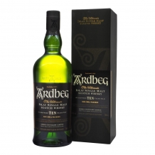 Ardbeg 10 jaar Islay single malt 46% 70cl + etui