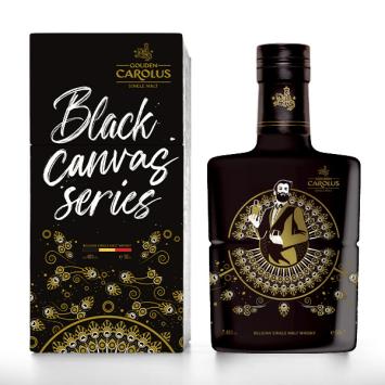 Gouden Carolus Black canvas series - PRIDE 46% 50cl + etui