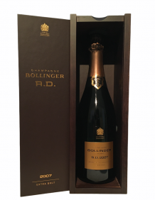Champagne Bollinger R.D. 2007 + coffret