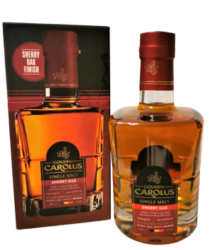 Gouden Carolus Sherry Oak Single Malt 46% 50cl + etui