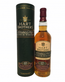 Hart Brothers 17 jaar PORT Finish Blended Malt 50% 70cl + etui