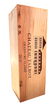 Château Talbot Saint-Julien Grand Cru Classé 2018 SPECIAL EDITION DOUBLE MAGNUM 3L CB1