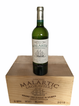 Kist 6x Château Malartic-Lagravière blanc Grand Cru Classé Pessac-Léognan 2016