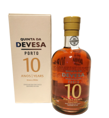 Quinta Da Devesa White Porto 10 year 20% 50cl + etui